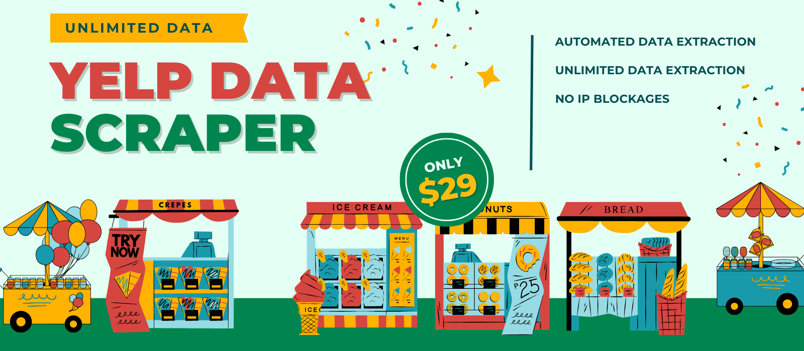 Yelp Data scraper cover image